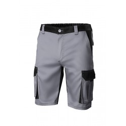 PANTALON TRABAJO T50 CORTO  65% POLI 35% ALG GR/NEG 103021B - Imagen 1