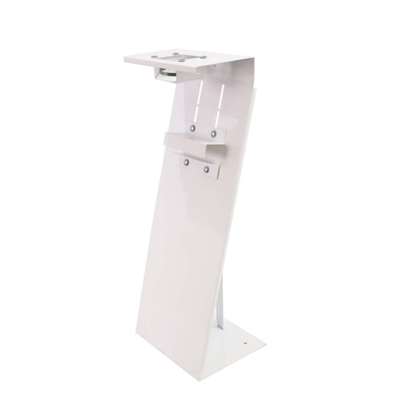 PEANA DISPENSADORA 950X350X280MM PIE GEL+GUANTES AC SIMONRAC - Imagen 1