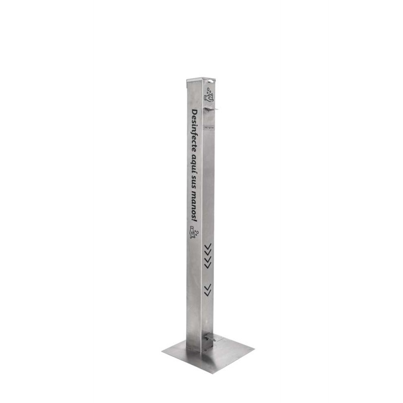 PEANA DISPENSADORA 1000X70X70MM PIE GEL PEDAL AC - Imagen 1