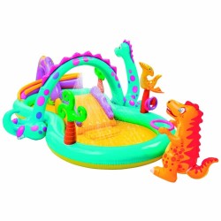 PISCINA HINCH TOBOG 302X229X112CM INF DINOLAND INTEX 0