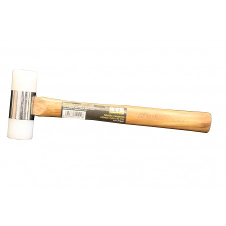 MARTILLO MECANICO 30 MM CABEZA NYLON NIVEL M/MAD NV127840