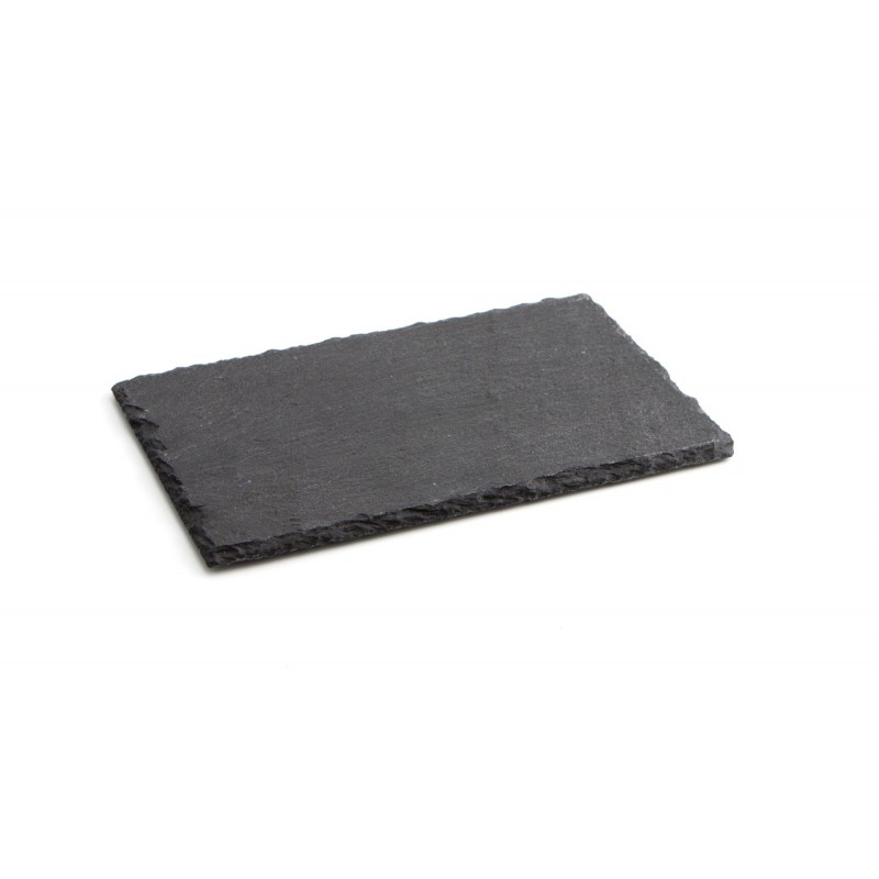 PLATO PINCHOS 22X14CM PIZARRA GASTRO FUN QUID - Imagen 1