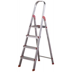 ESCALERA DOM 0,80MT TIJERA ROLSER ALU RO UNICA UNI002 - Imagen 1