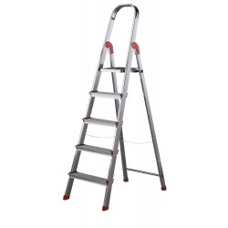 ESCALERA DOM 1,01MT TIJERA ROLSER ALU RO UNICA UNI003 - Imagen 1