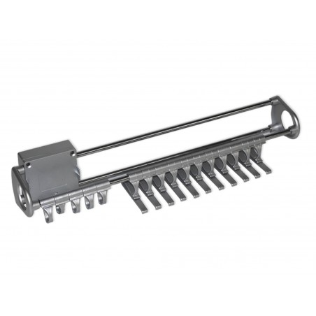 CORBATERO ARMARIO 430MM PL/AC PINT.ALUM. SELF EMUCA - Imagen 1