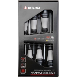 DESTORNILLADOR MECANICIO PH1-PH2 BELLOTA 6 PZ - Imagen 1