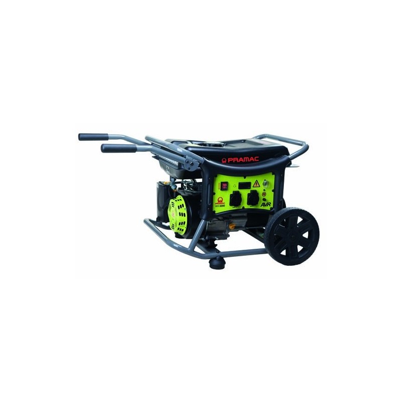 GENERADOR GAS. MOTOR PRAMAC OHV 230V 50HZ C/RDA GR/VER WX320 - Imagen 1