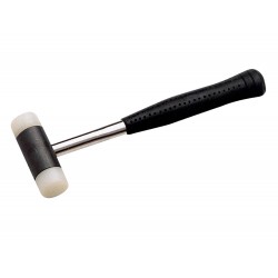 MARTILLO MECANICO CABEZA NYLON 35MM MANGO METALICO AC CR/NEG - Imagen 1