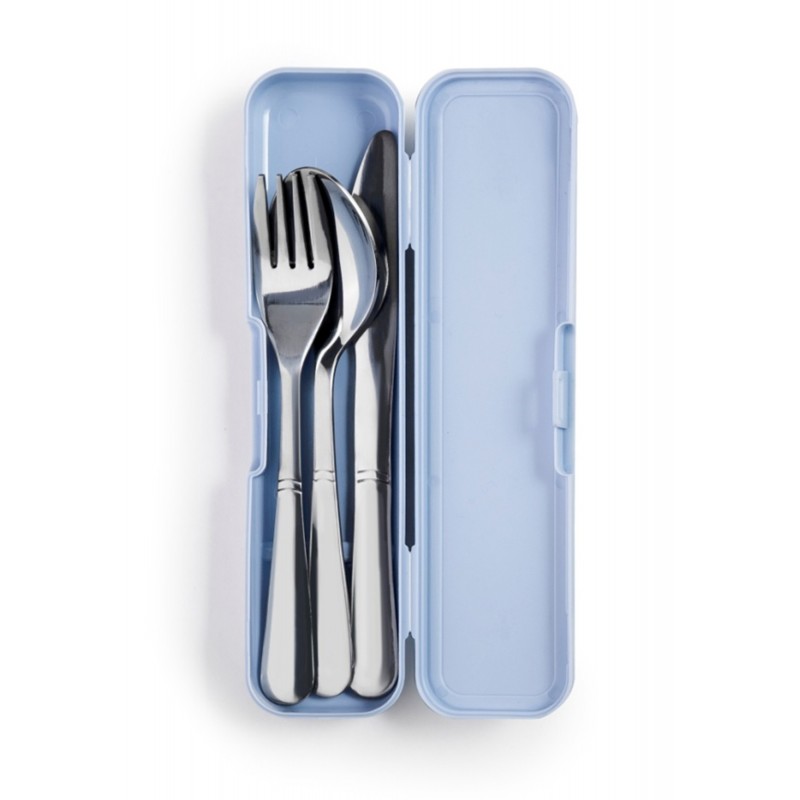 CUBERTERIA MESA ESTUCHE LUCH AWAY IBILI 3 PZ - Imagen 1