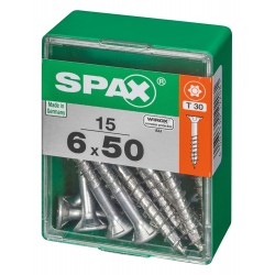 TORNILLO R/MAD. 06X200MM SPAX ACERO TEMPLADO WIROX CP TX C/P - Imagen 1