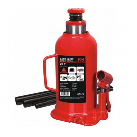 GATO AUTOM HIDRAUL 20T BOTELLA AC RO CATH12200 METALWORKS - Imagen 1