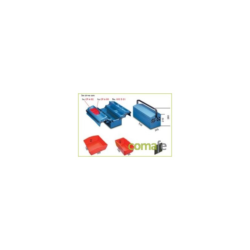 CAJA HERRAMIENTAS 108.7 53X20 METALICO - Imagen 1