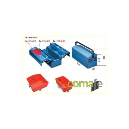 CAJA HERRAMIENTAS 108.7 53X20 METALICO - Imagen 1