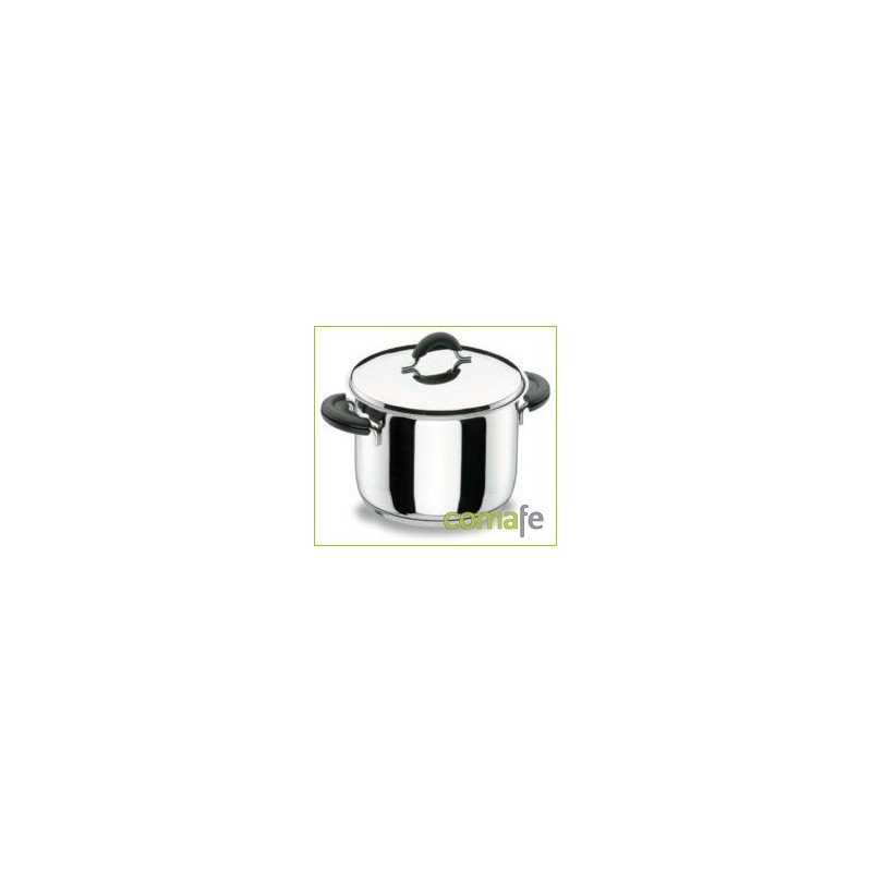 OLLA RECTA ACERO INOX FONDO DIFUSOR LADYCOR 26 CM. - Imagen 1