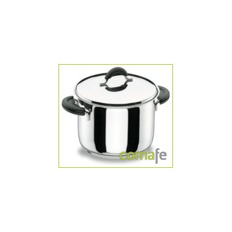 OLLA RECTA ACERO INOX FONDO DIFUSOR LADYCOR 26 CM. - Imagen 1