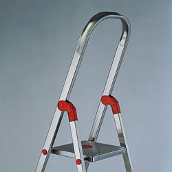 ESCALERA DOM 1,01MT TIJERA ROLSER ALU RO UNICA UNI003 - Imagen 1
