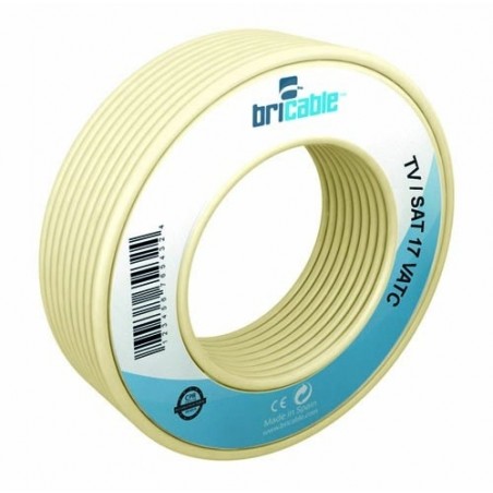 CABLE TELEFONO 4 HILOS TELEFONO BRICABLE MARF 10 MT - Imagen 1