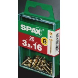 TORNILLO SPAX-S 4 X35 GALVANIZADO
