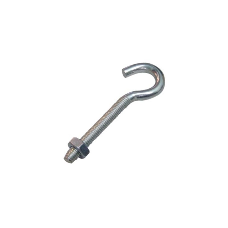 HEMBRILLA ABIERTA C/TUERCA 4X30 ZINC
