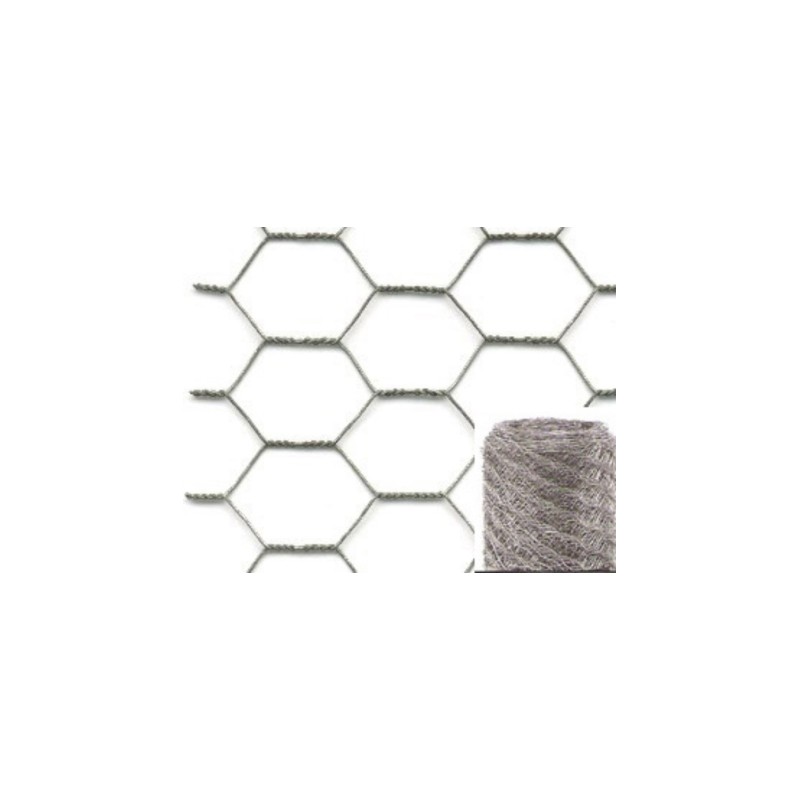 MALLA CERC TRIPLE TORSION 25X0,8MM 1X50M