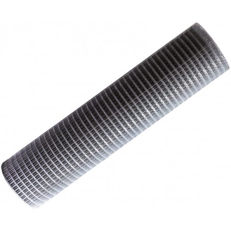 MALLA CERC ELECTROS. 19X19X0,7MM 0,5X5M ACERO PVC NIVEL