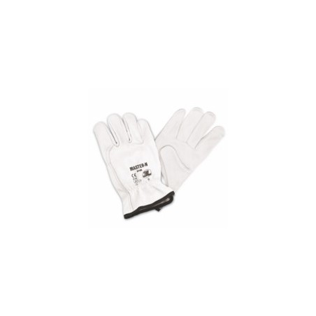 GUANTE MECANICO S07 MASSTER N PIEL BL 3L