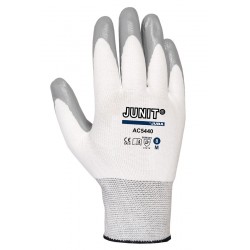 GUANTE CONST M07 P/NIT JUNIT NYL GRIS/BLANCO JUBA