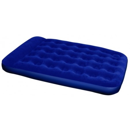 COLCHON INFLABLE CON BOMBA PIE INCORPORADA 191X137X22CM - Imagen 1