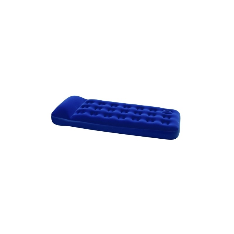 COLCHON INFLABLE CON BOMBA PIE INCORPORADA 185X76X22 - Imagen 1