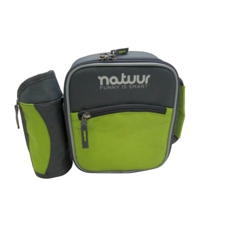 NEVERA FLEXIBLE 3 LT + PORTA BOTELLA NATUUR - Imagen 1
