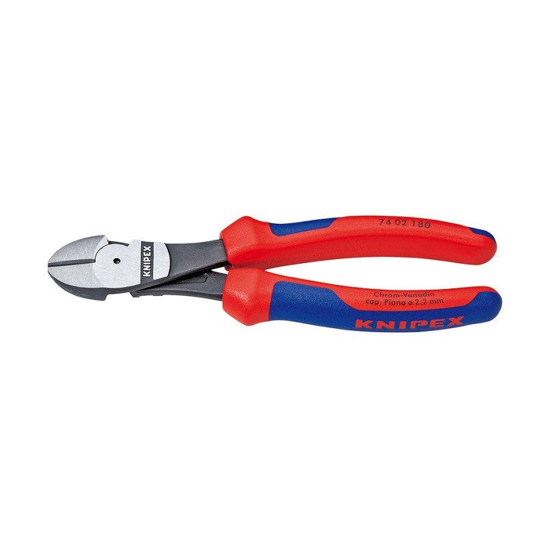 Alicate corte diagonal 180mm mango bimaterial  KNIPEX