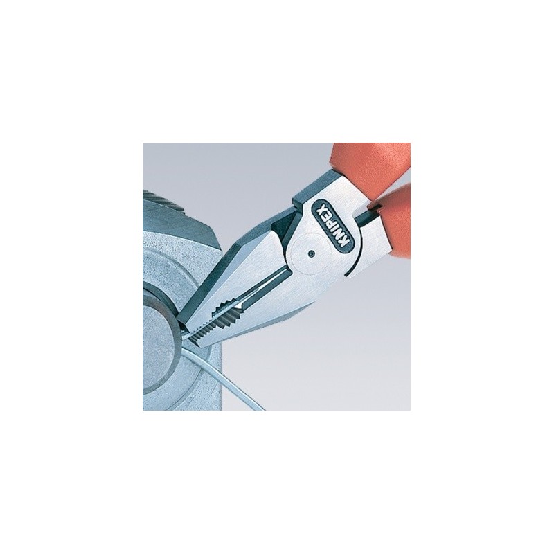 Alicate universal 200Mmm mango bimaterial KNIPEX