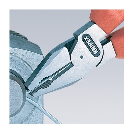 Alicate universal 200Mmm mango bimaterial KNIPEX