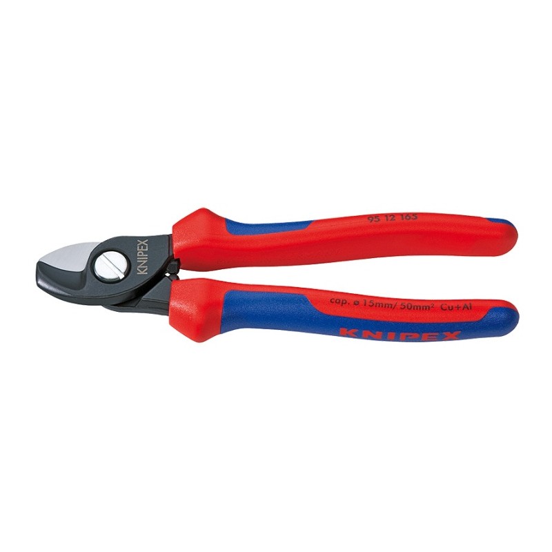 Alicate cortacables 165mm mango bicomponente KNIPEX