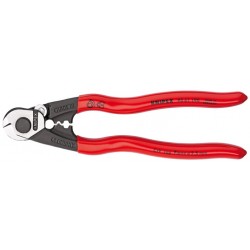Alicate corta-cables cable trenzado 190mm KNIPEX