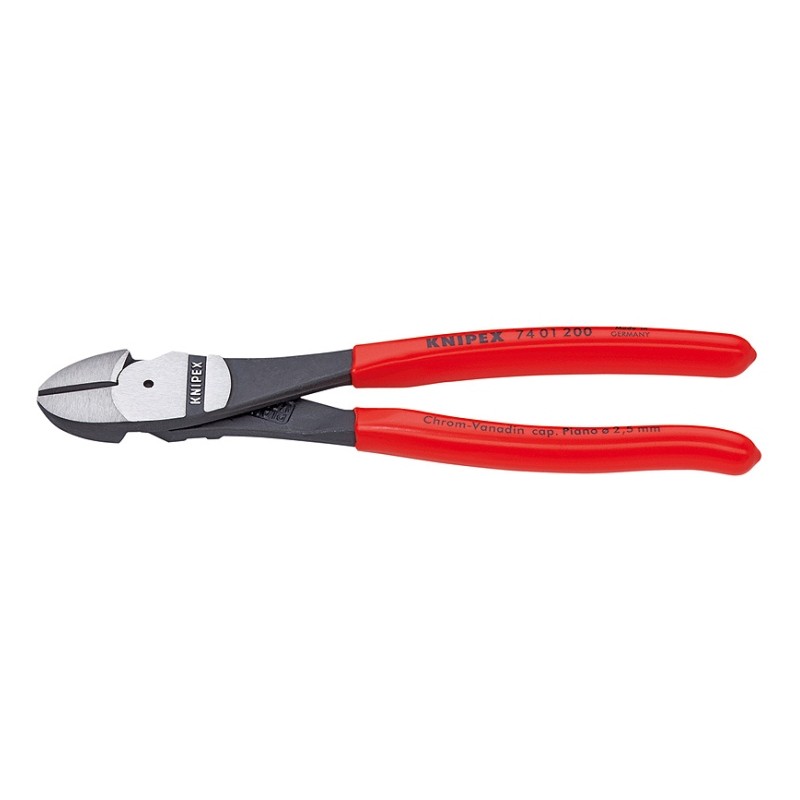 Alicate corte diagonal mango plástico 180mm KNIPEX