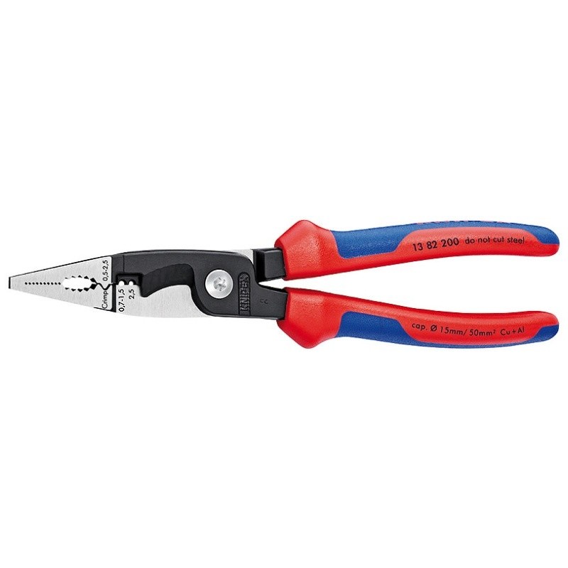 Alicate electricista 6 funciones 200mm KNIPEX