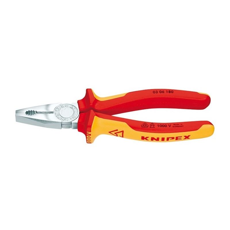 Alicate universal aislado 180mm KNIPEX