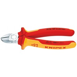 Alicate corte diagonal aislado 160mm KNIPEX