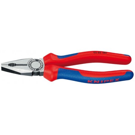 Alicate universal 180mm mango bimaterial KNIPEX