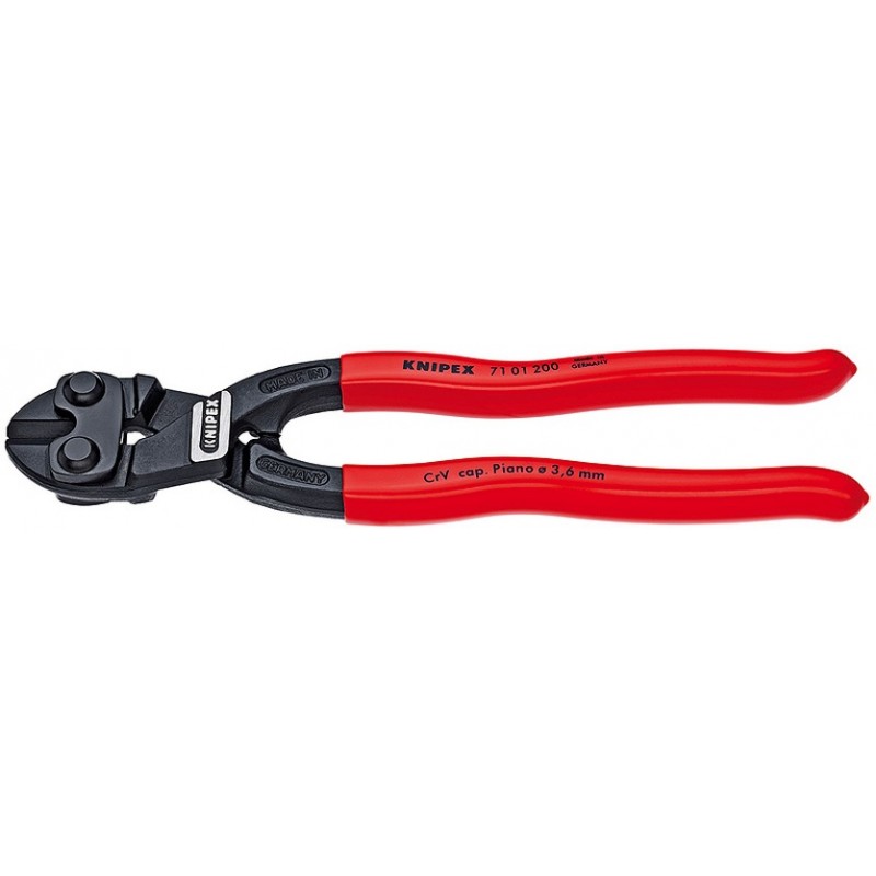 Alicate corta-alambres compacto 200mm KNIPEX