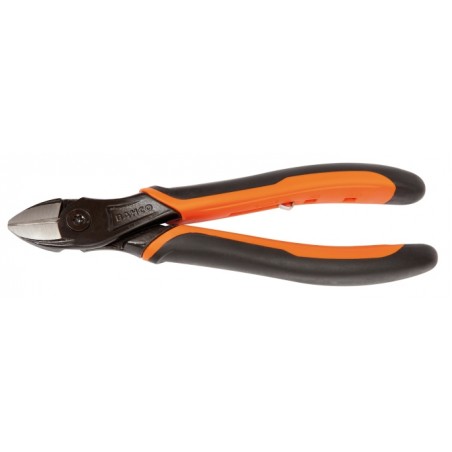 Alicate corte diagonal 180mm con clip BAHCO