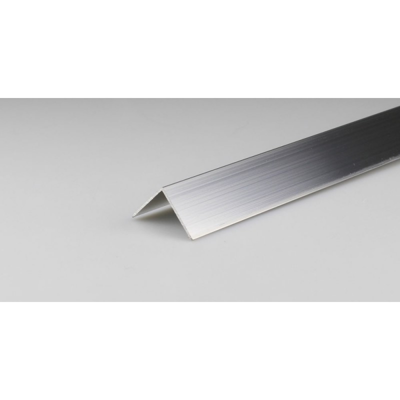 Ángulo perfilería 15X15mm 2,60m aluminio ARCANSAS