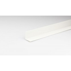 Ángulo perfilería blanco brillo 20X20mm 1m ARCANSAS