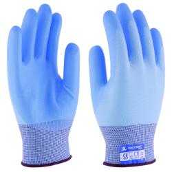 Guante alimentario talla 8 M nitrilo alimentario azul 3L - Imagen 1
