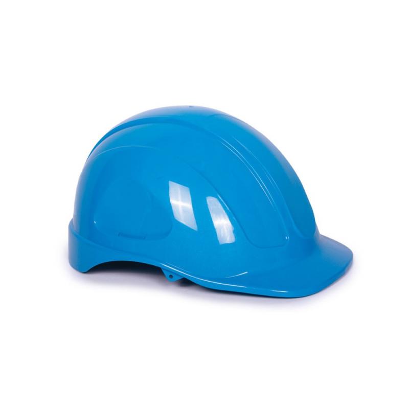 Casco obra 21x16x29cm abs azul - Imagen 1