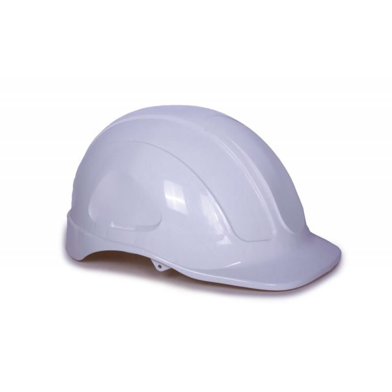 Casco obra 21x16x29cm abs blanco - Imagen 1