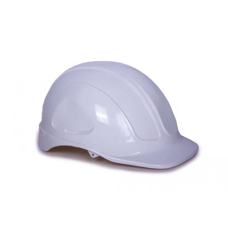 Casco obra 21x16x29cm abs blanco - Imagen 1