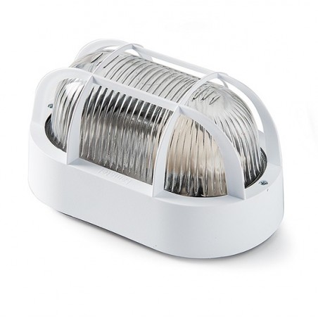 Aplique iluminación exterior blanco 60w FAMALE