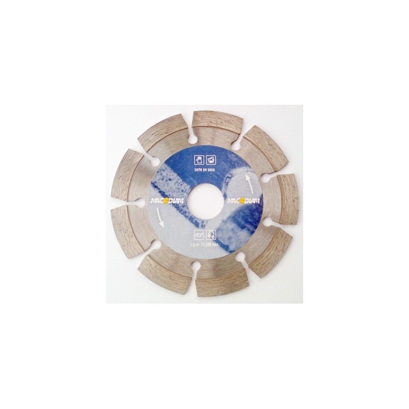 Disco diamante general obra 115mmx2mm H10 MACODIAM